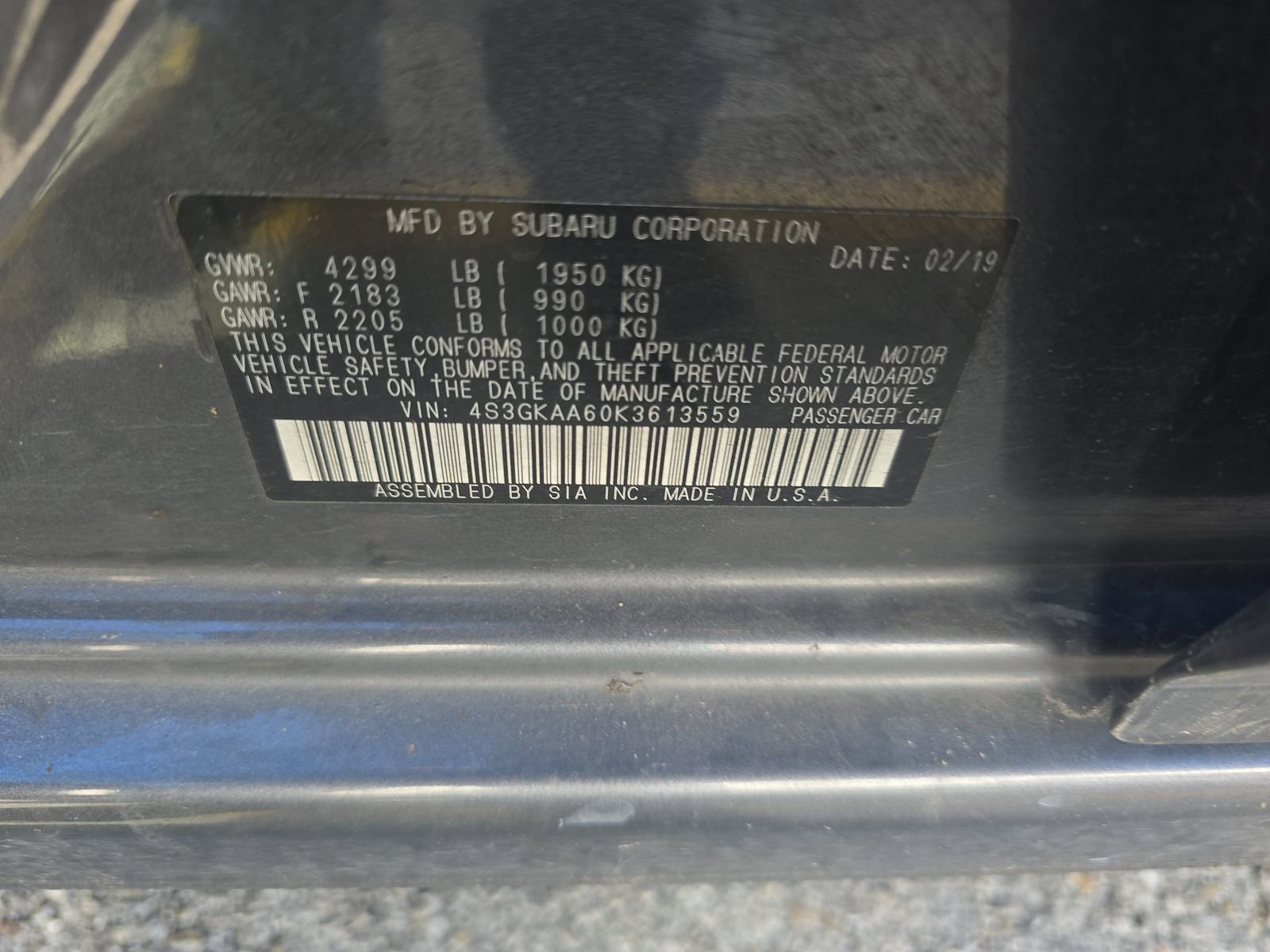 Used 2019 Subaru Impreza 2.0i image 14