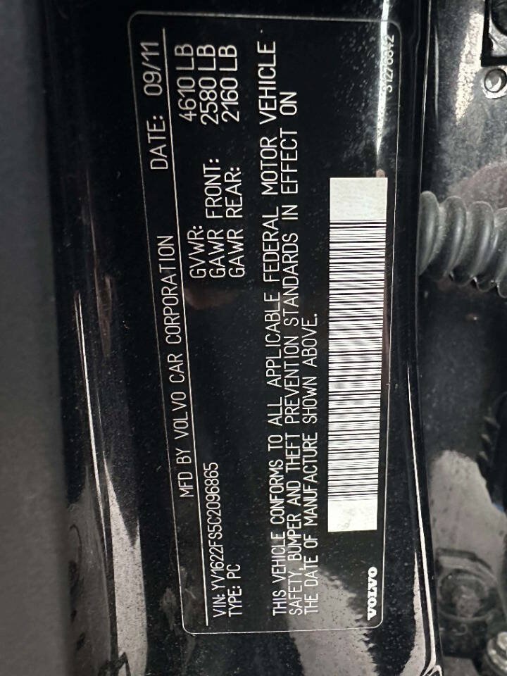 Used 2012 Volvo S60 T5 FWD image 37