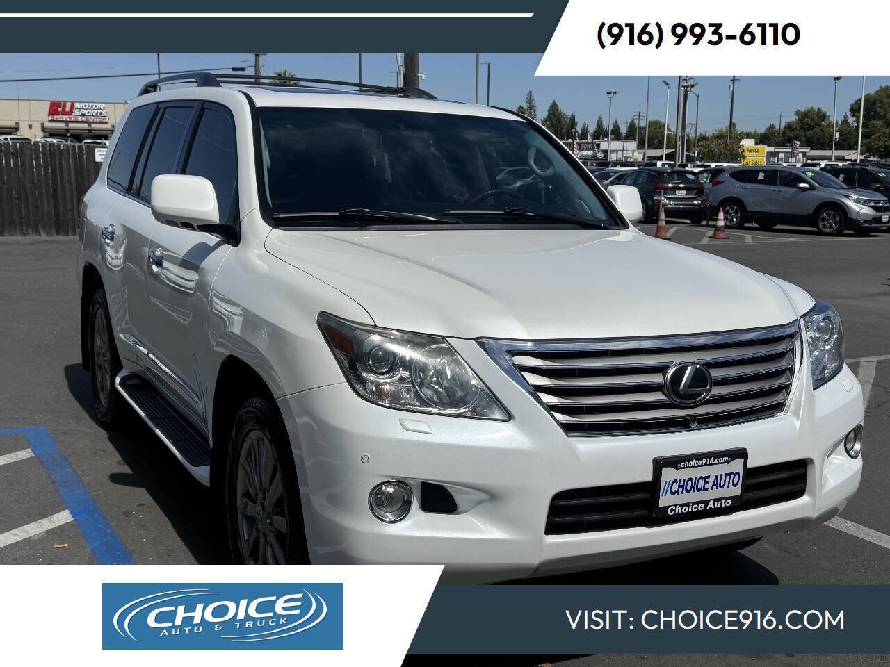 Used 2011 Lexus LX 570 4WD w/ Luxury Pkg w/Pre-crash image 1