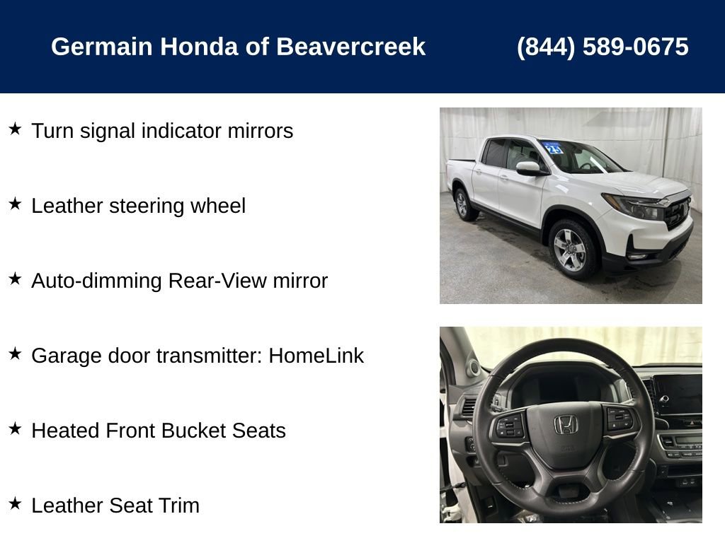 Used 2025 Honda Ridgeline RTL image 10