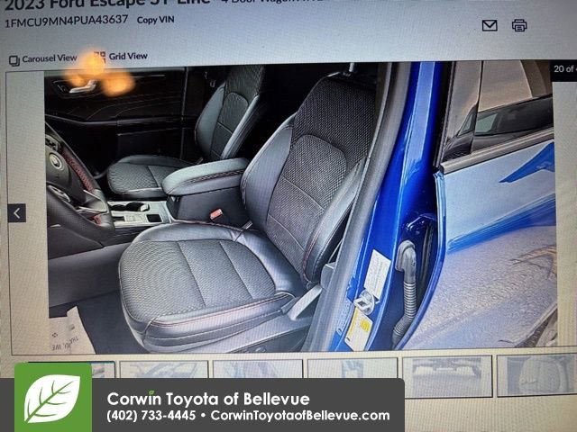 Used 2023 Ford Escape ST-Line w/ Tech Pack #1 image 11