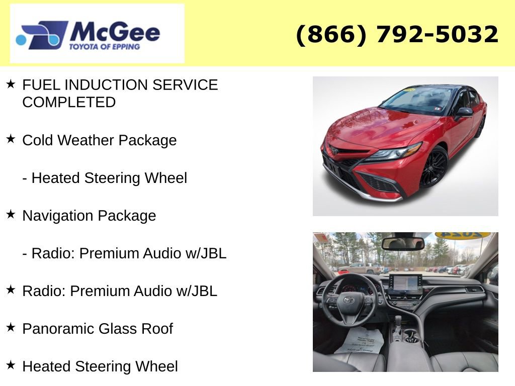 Certified 2024 Toyota Camry XSE w/ Navigation Package AWD/4WD image 29
