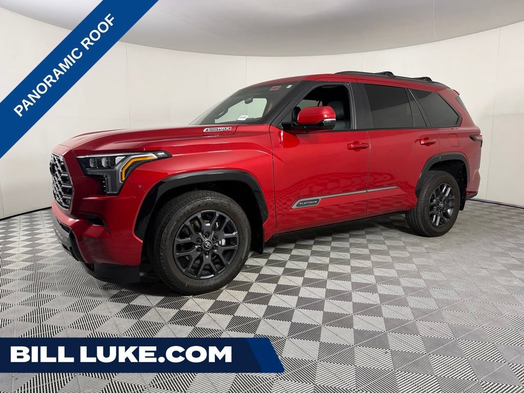 Used 2025 Toyota Sequoia Platinum w/ Tow Technology Package AWD/4WD image 1
