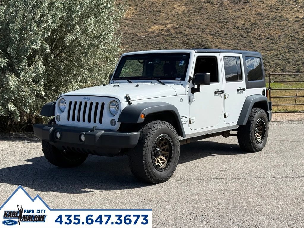 Used 2017 Jeep Wrangler Unlimited Sport w/ Quick Order Package 23S