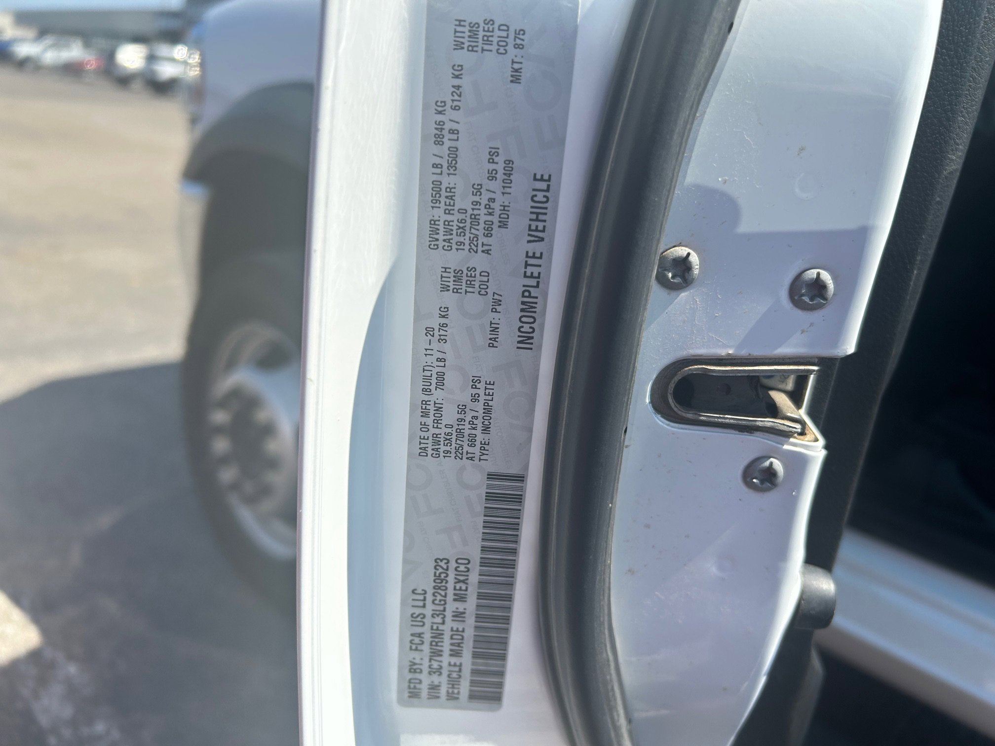 Used 2020 RAM 5500 Tradesman w/ Ambulance Prep Group image 20