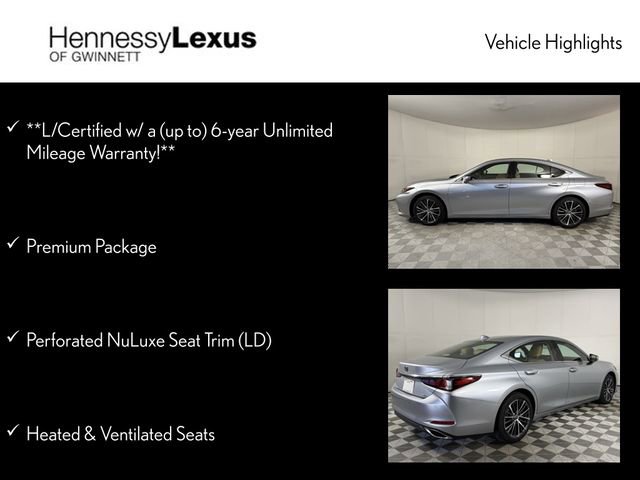 Used 2025 Lexus ES 350 w/ Premium Package image 12