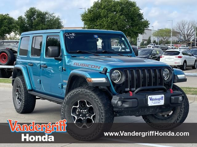 Used 2020 Jeep Wrangler Unlimited Rubicon w/ Quick Order Package 28Y Recon image 1