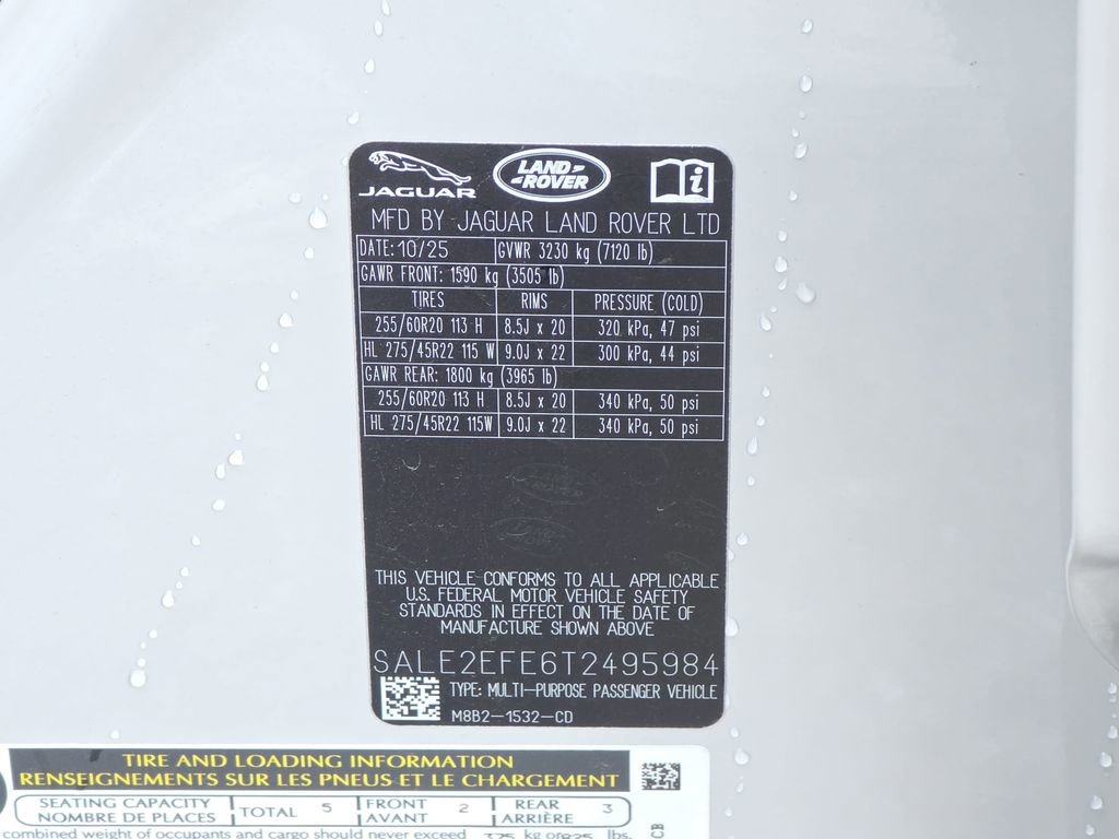 New 2026 Land Rover Defender 110 X-Dynamic SE image 36