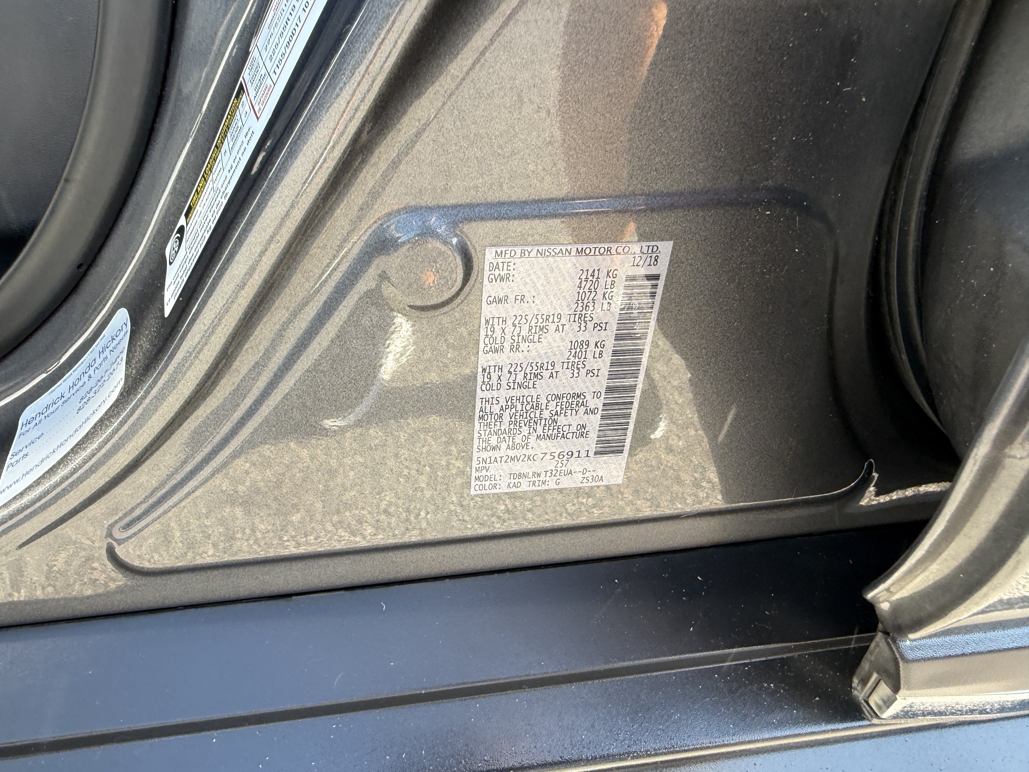Used 2019 Nissan Rogue SL AWD/4WD image 36
