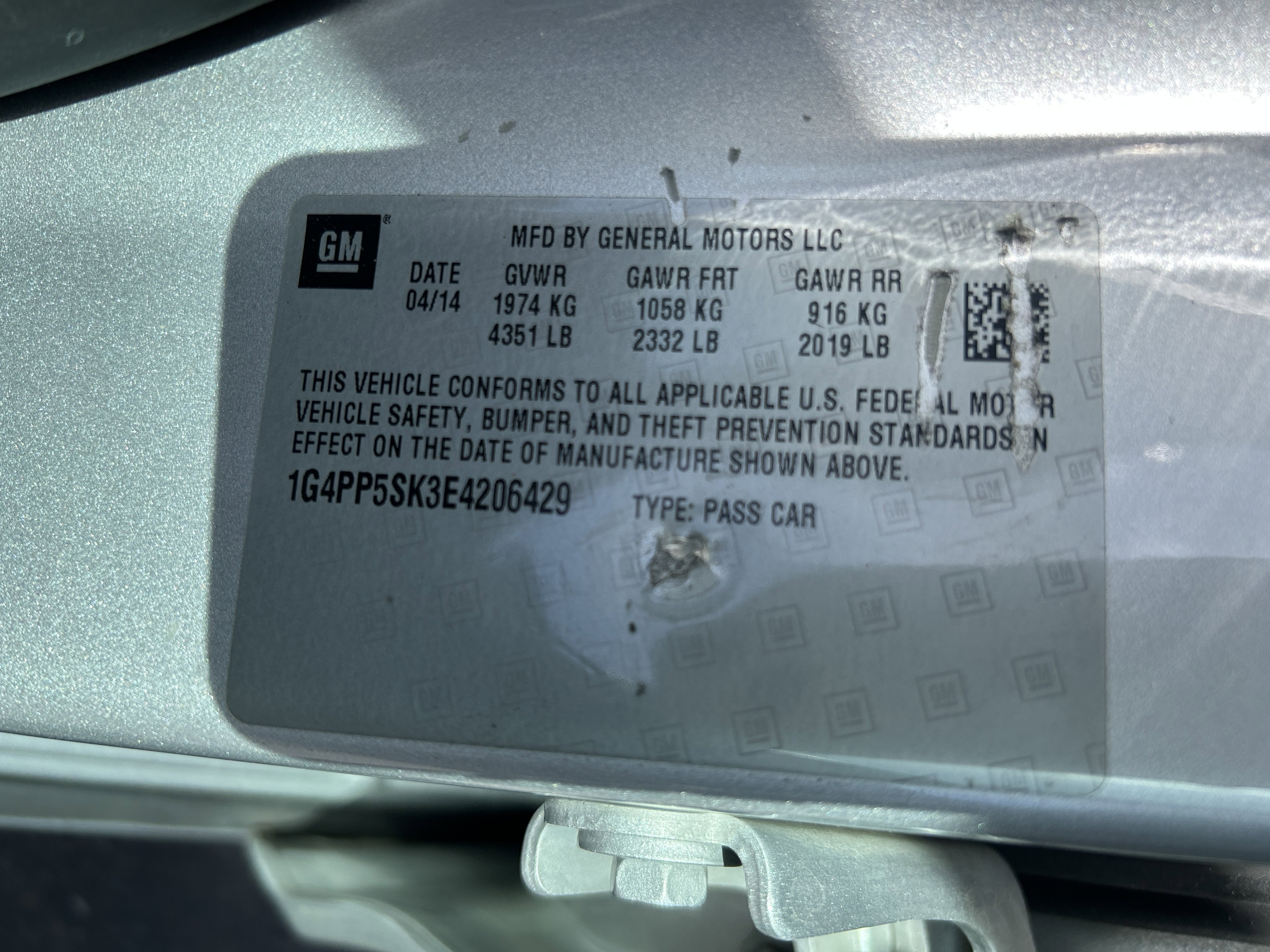 Used 2014 Buick Verano image 13