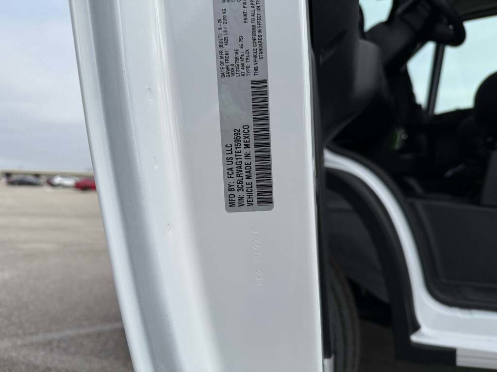New 2026 RAM ProMaster 1500 image 28