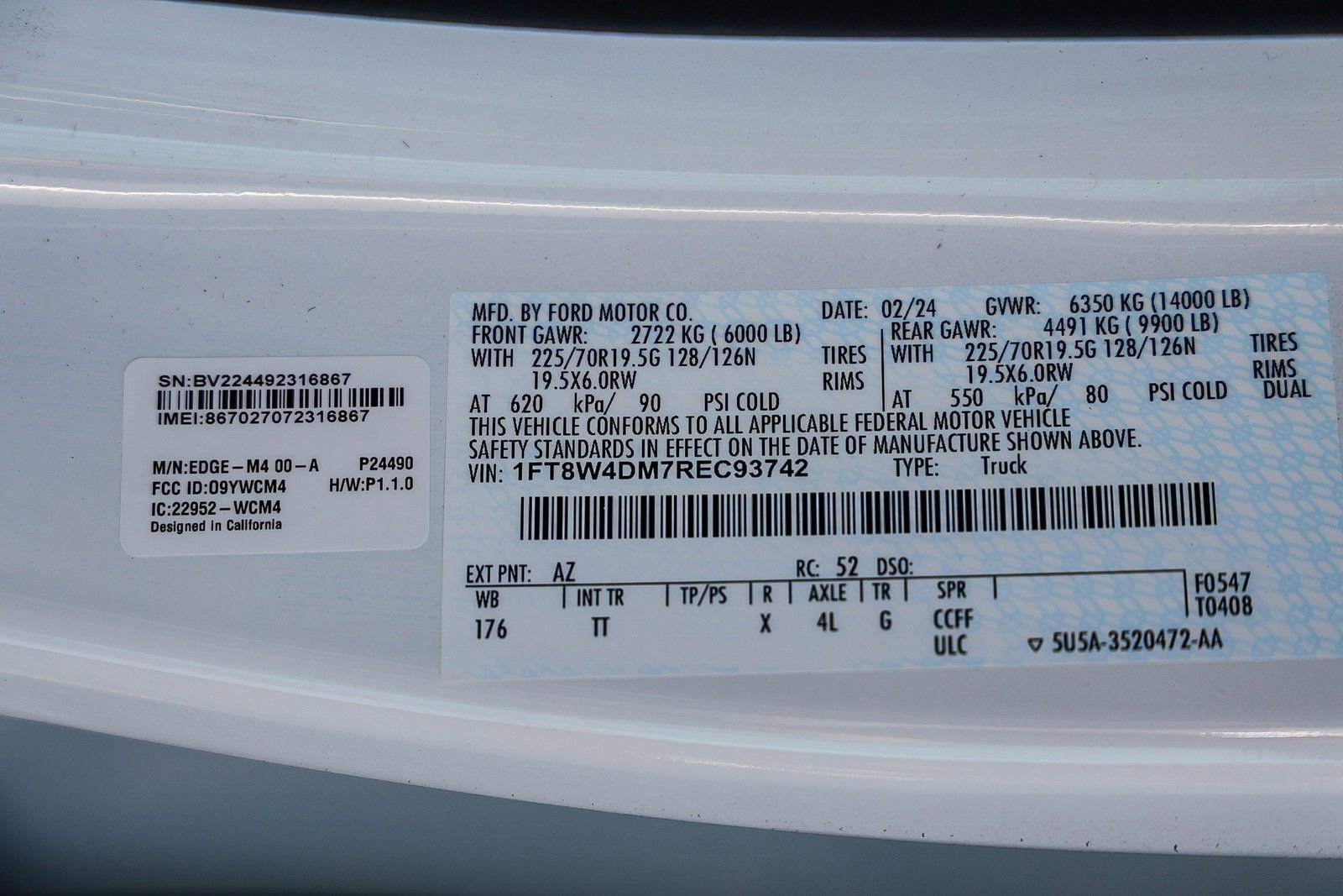 Used 2024 Ford F450 Limited w/ FX4 Off-Road Package image 28