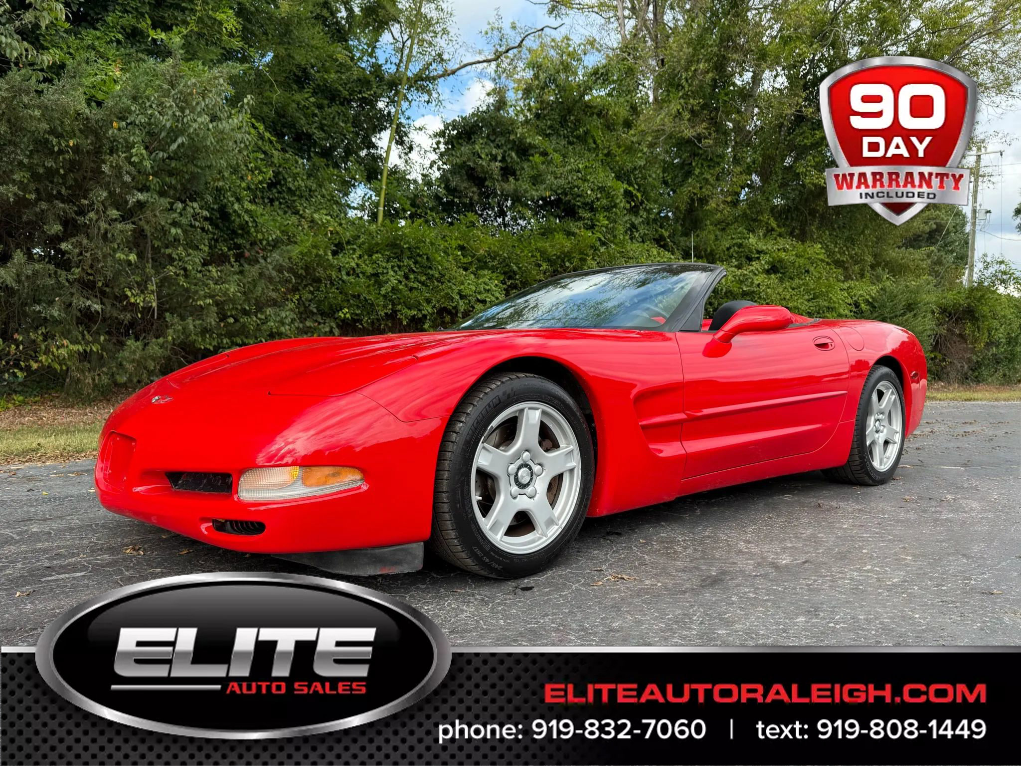 Used 1998 Chevrolet Corvette Convertible w/ Memory Pkg