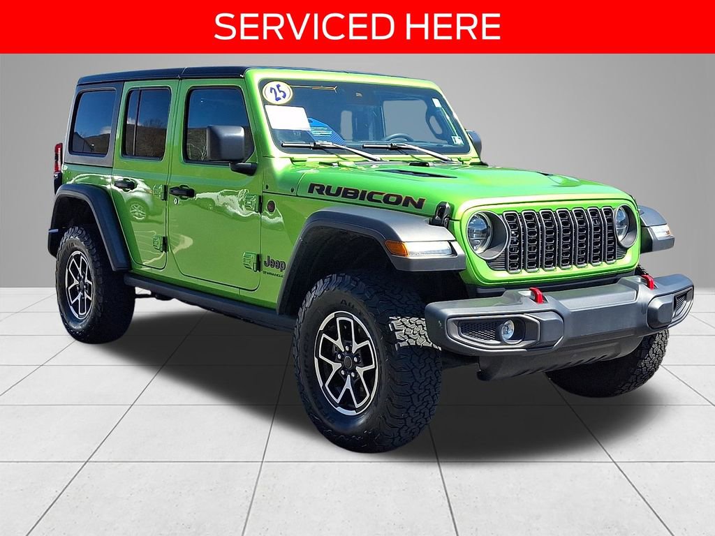 Used 2025 Jeep Wrangler Unlimited Rubicon w/ Safety Group image 3