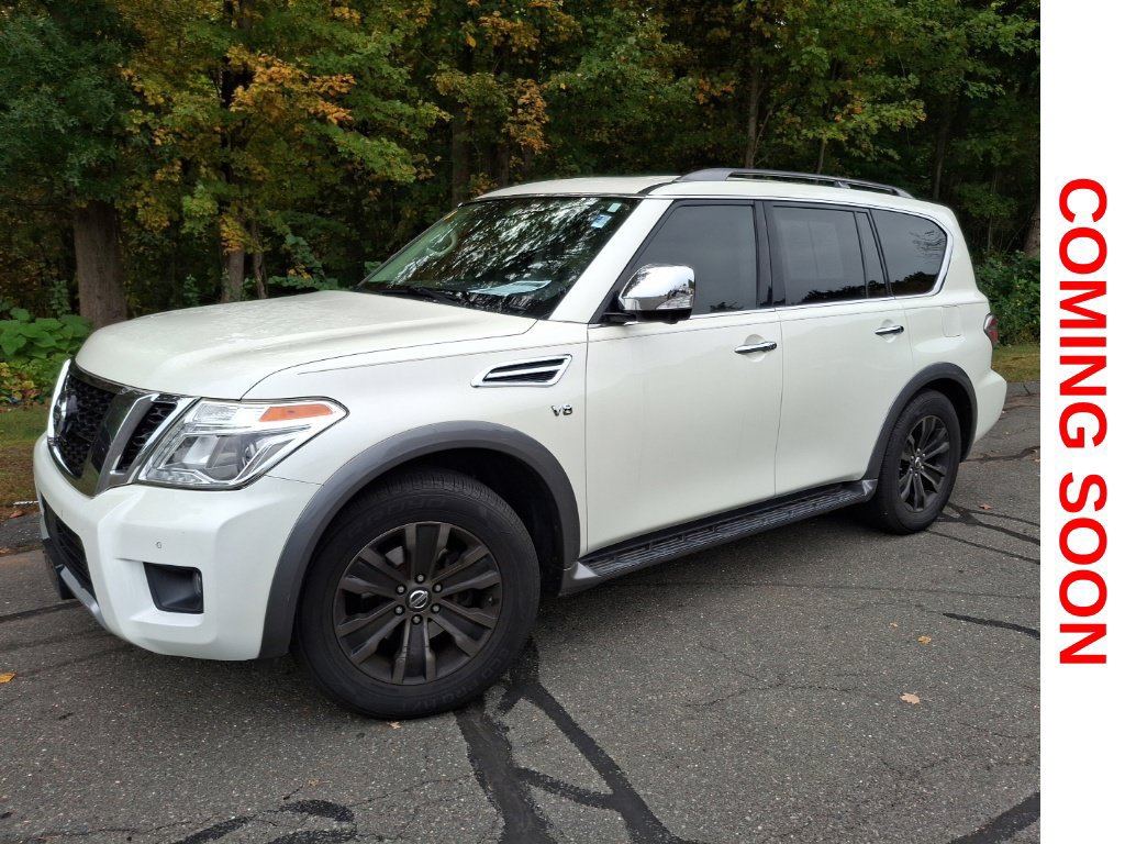 Used 2018 Nissan Armada Platinum w/ Captain Seat Package RWD image 1