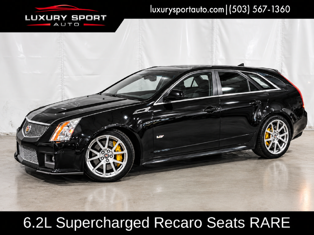 Used 2012 Cadillac CTS V w/ Wood Trim Package RWD image 1