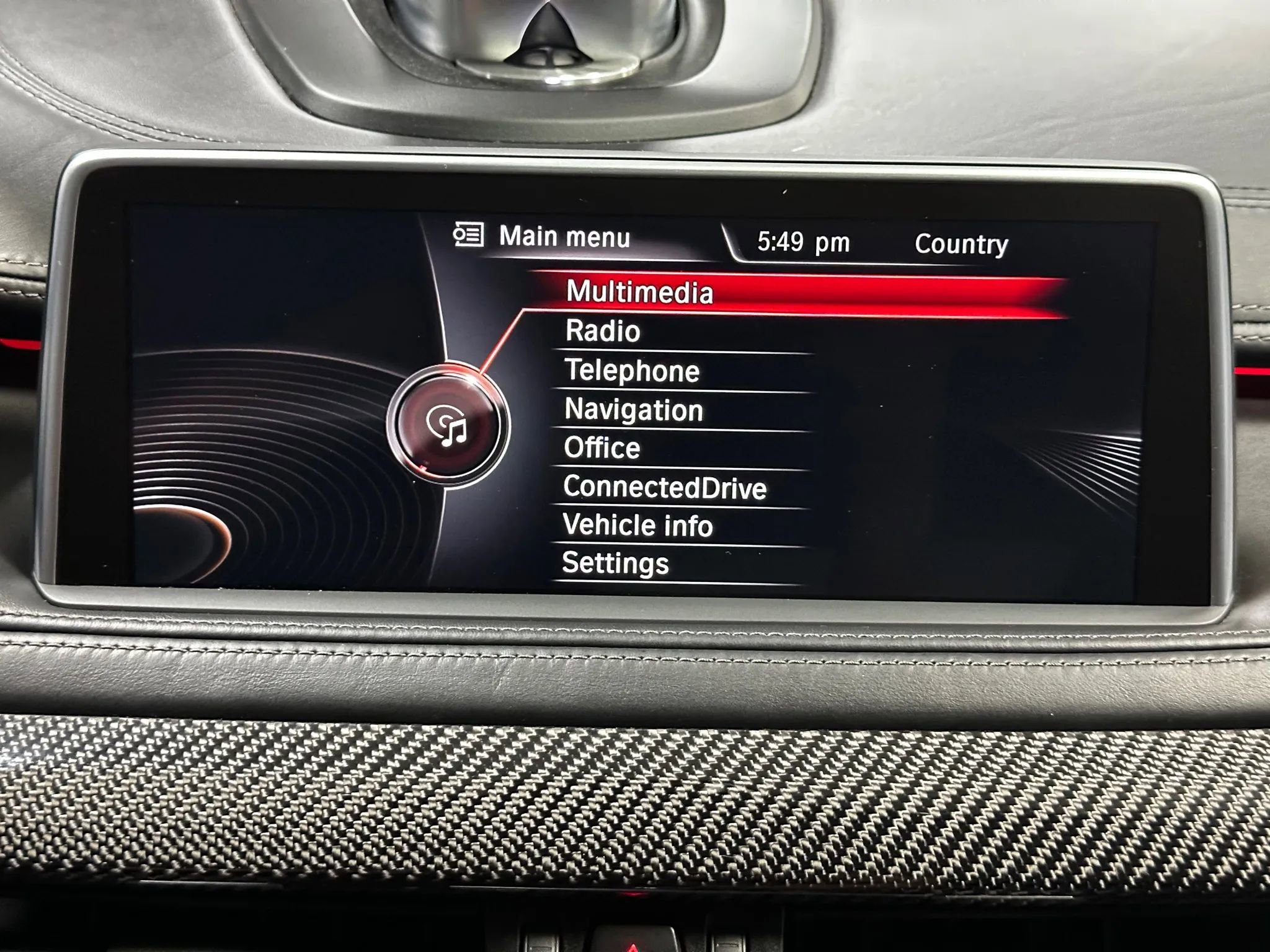 Used 2015 BMW X6 M Sport Utility 4D image 37