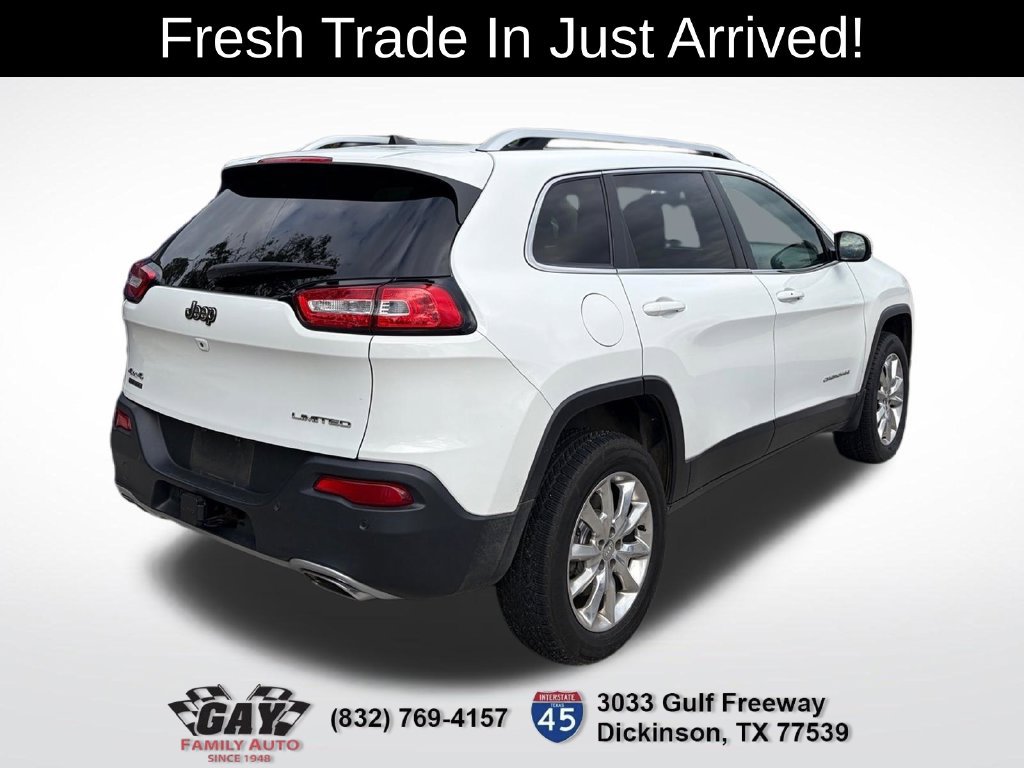 Used 2016 Jeep Cherokee Limited w/ Luxury Group AWD/4WD image 9