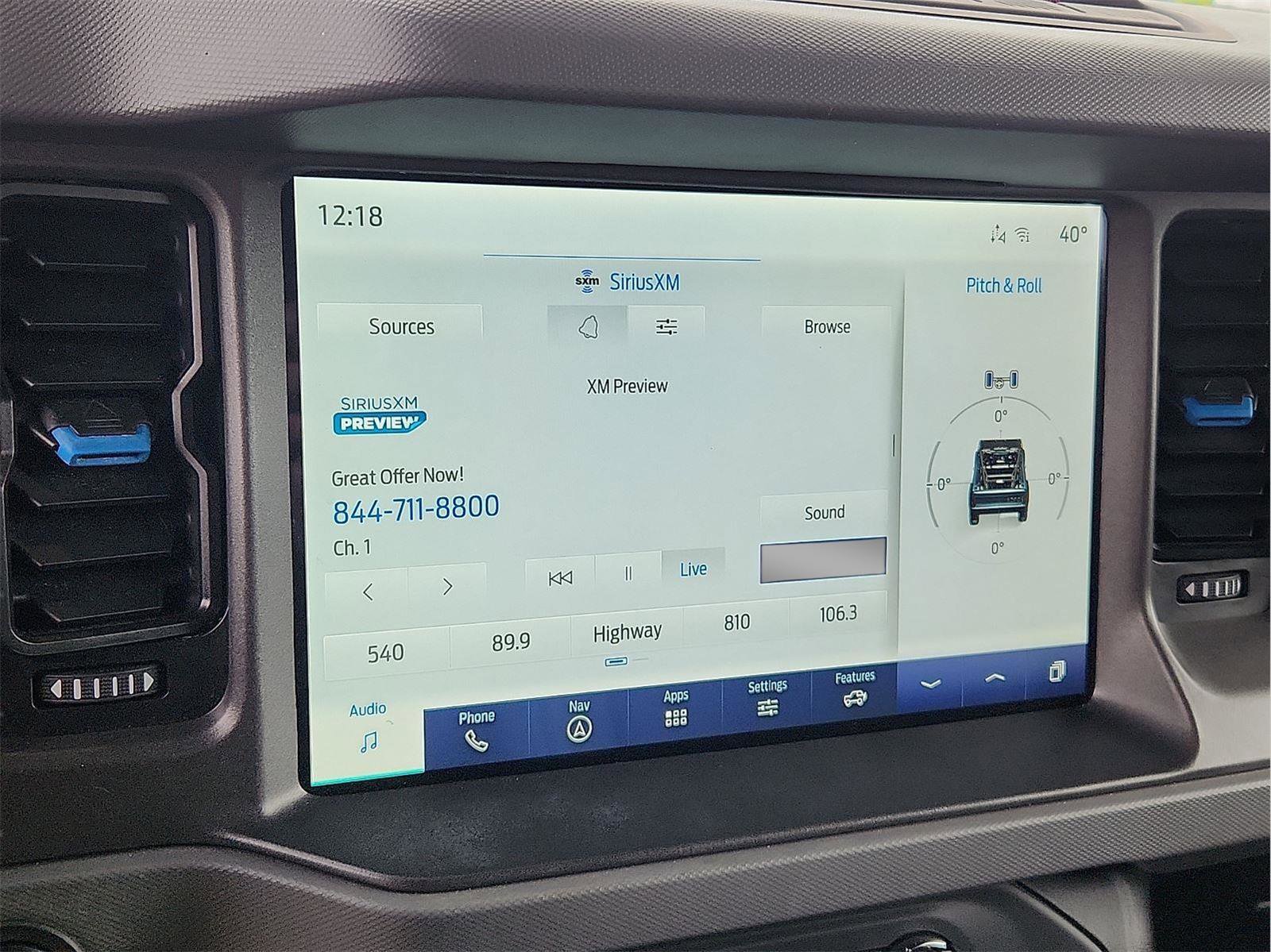 Certified 2024 Ford Bronco Black Diamond image 17