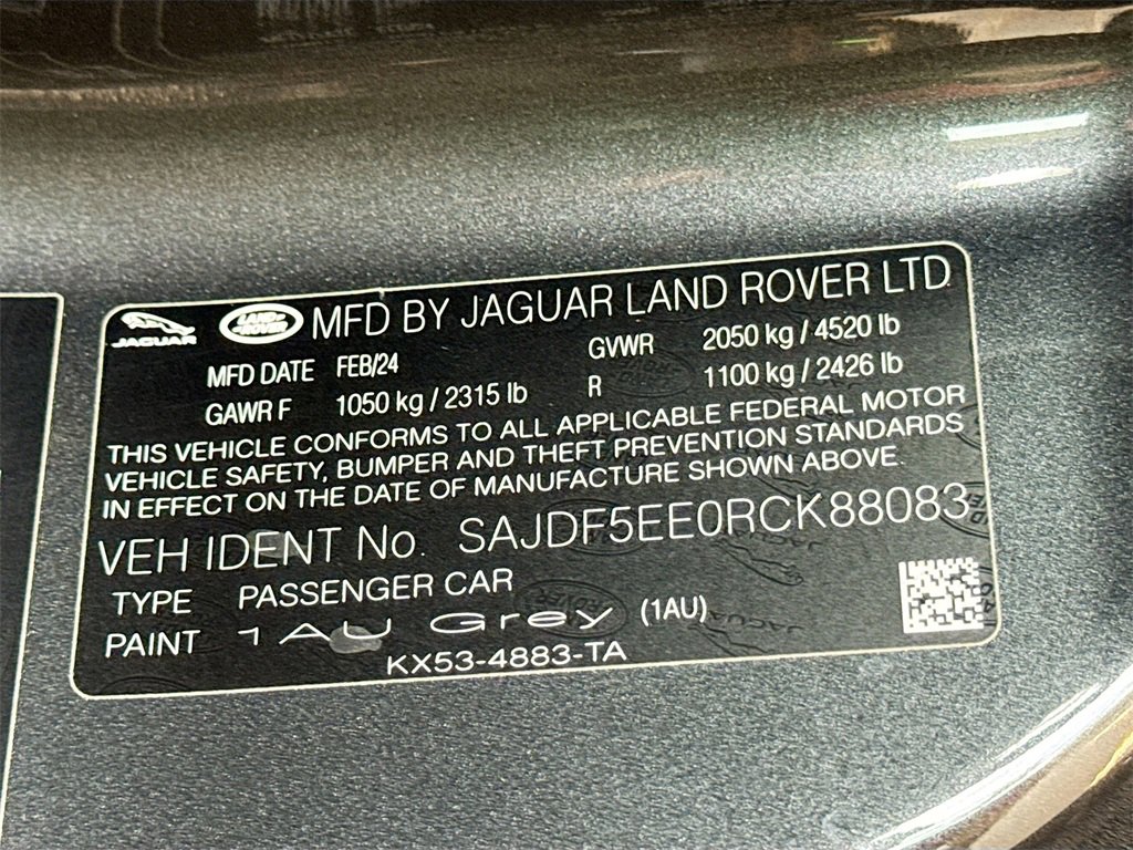 New 2024 Jaguar F-TYPE R-Dynamic image 27