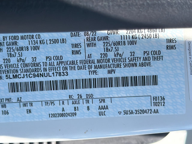 Used 2022 Lincoln Corsair FWD image 31