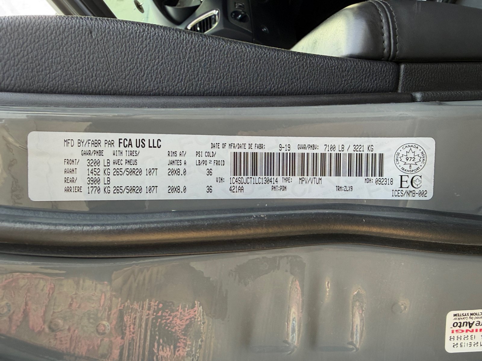 Used 2020 Dodge Durango R/T AWD/4WD image 35