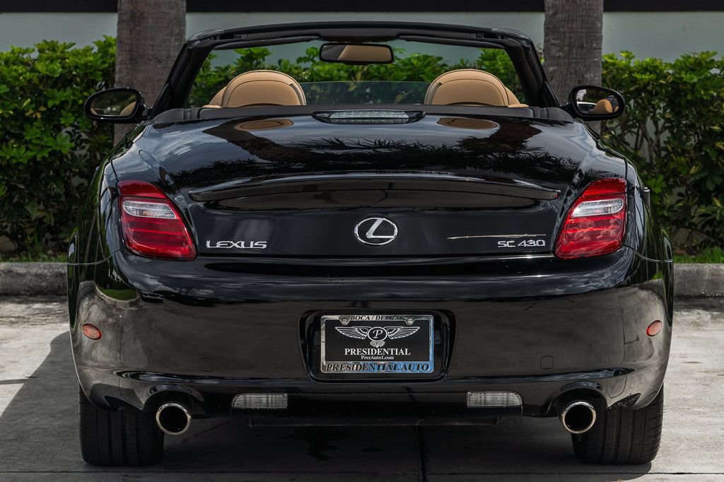 Used 2006 Lexus SC 430 Convertible w/ Preferred Accessory Pkg RWD image 9