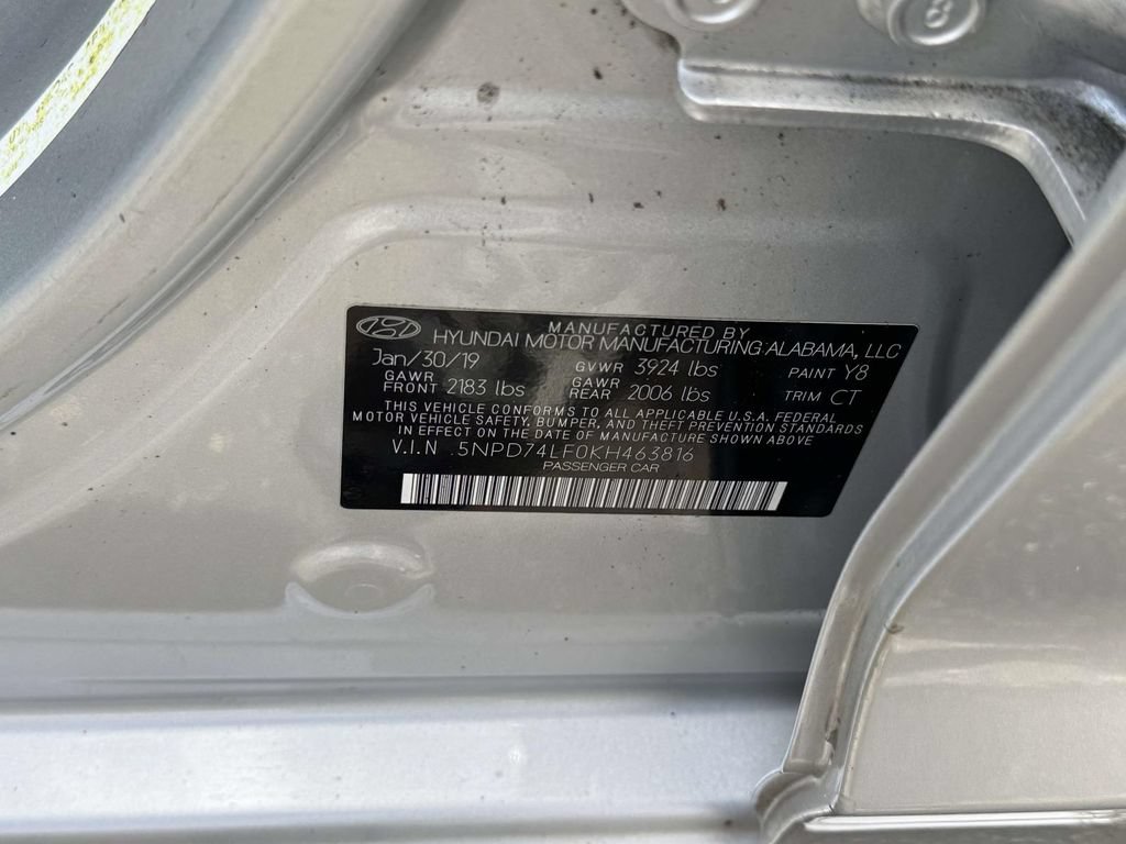 Used 2019 Hyundai Elantra SE w/ Cargo Package FWD image 21