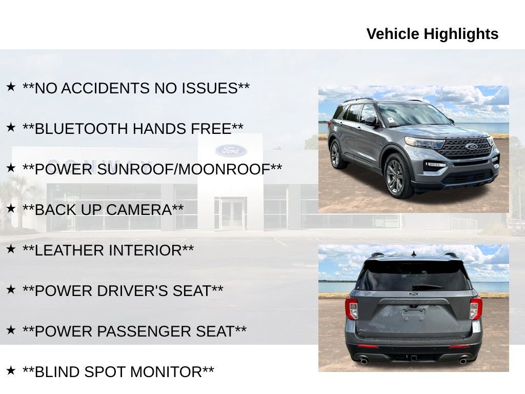 Used 2021 Ford Explorer XLT w/ Equipment Group 202A image 6