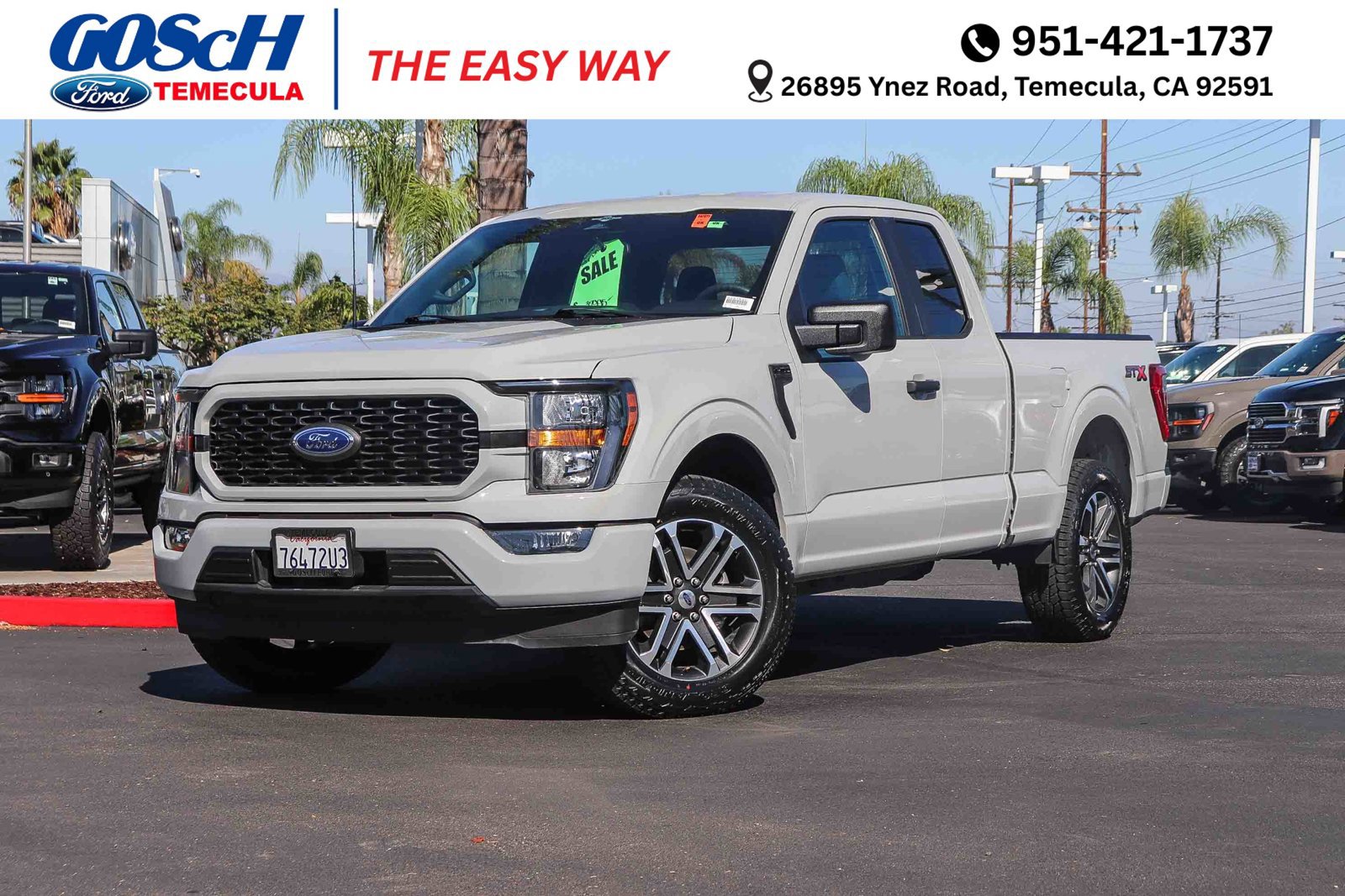 Certified 2023 Ford F150 XL w/ STX Appearance Package RWD image 1