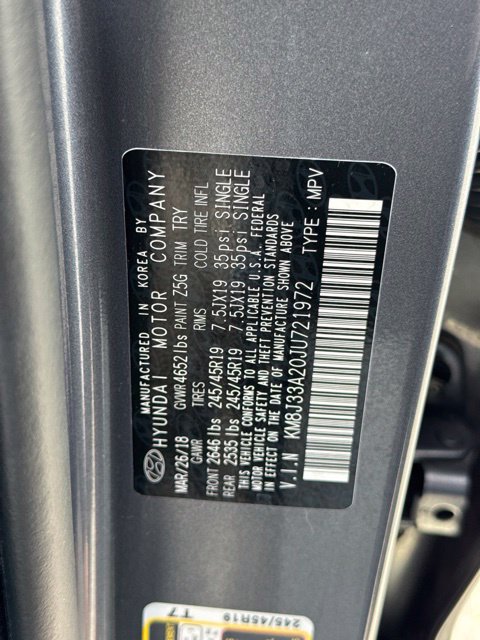 Used 2018 Hyundai Tucson Limited w/ Ultimate Package 02 FWD image 26