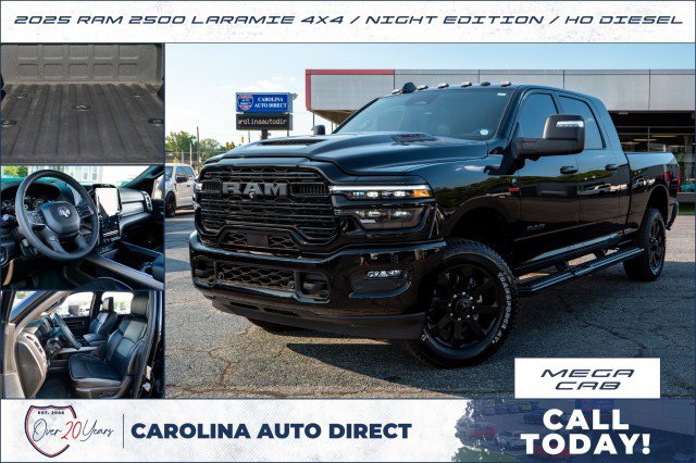 Used 2025 RAM 2500 Laramie w/ Night Edition