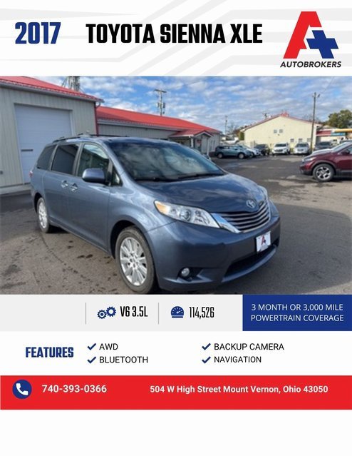 Used 2017 Toyota Sienna XLE image 1