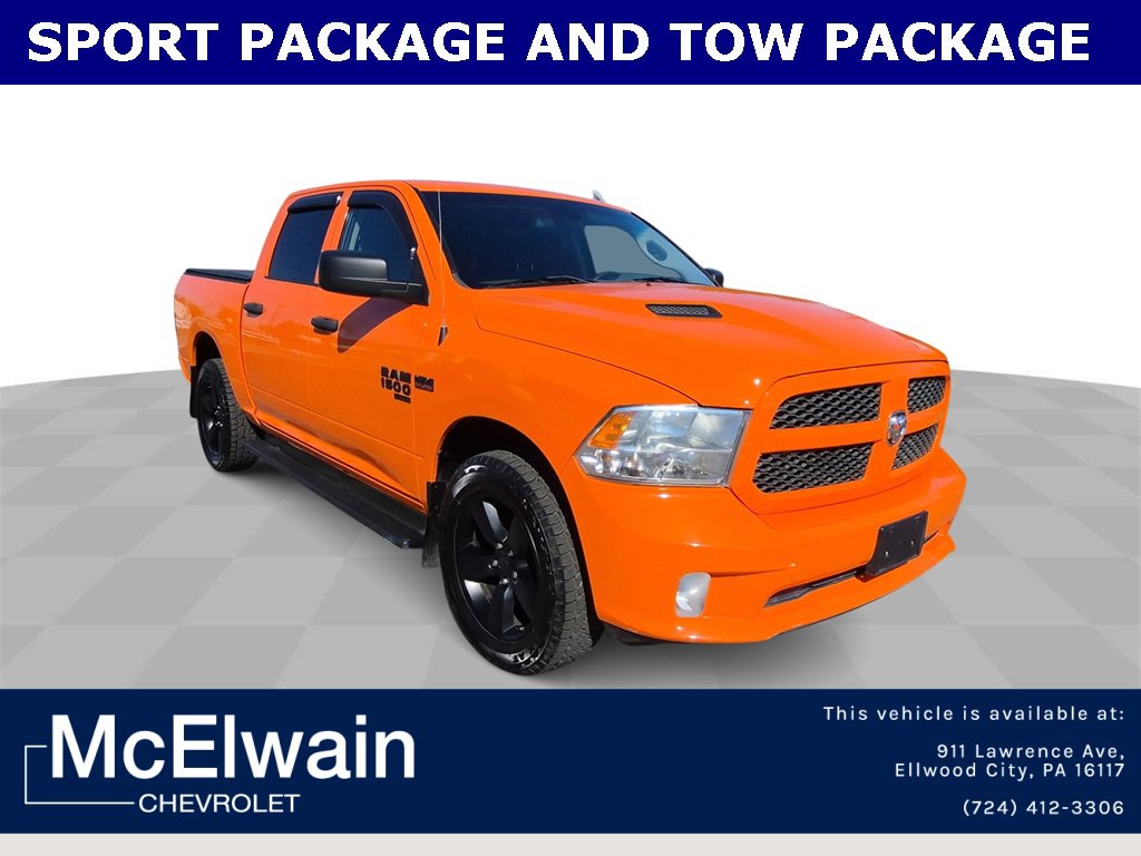 Used 2019 RAM 1500 Express w/ Ignition Orange Sport Package