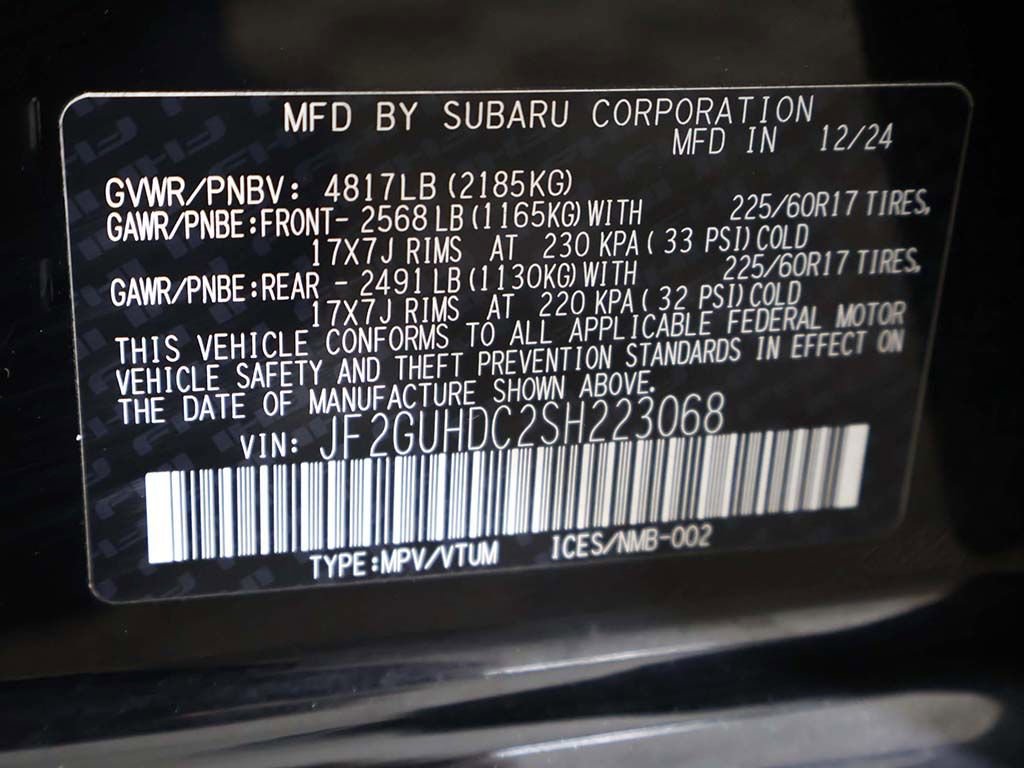 Used 2025 Subaru Crosstrek 2.0i Premium image 50