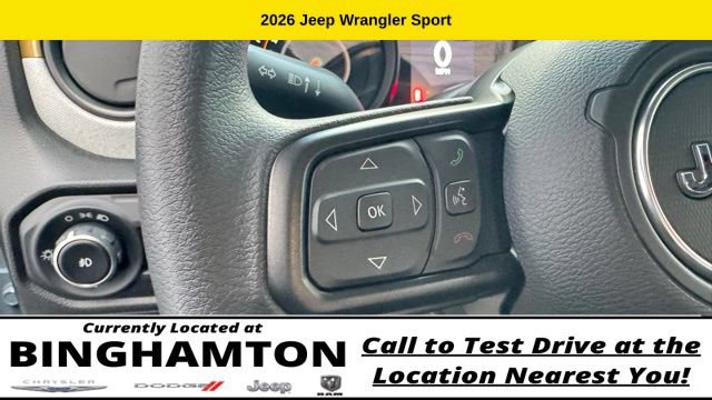 New 2026 Jeep Wrangler Sport AWD/4WD image 15