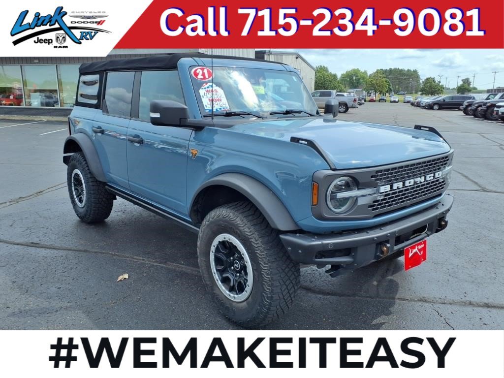 Used 2021 Ford Bronco Badlands image 1