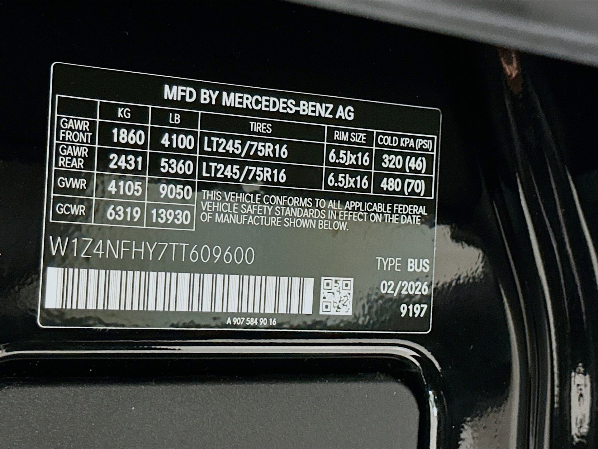 New 2026 Mercedes-Benz Sprinter 2500 image 30