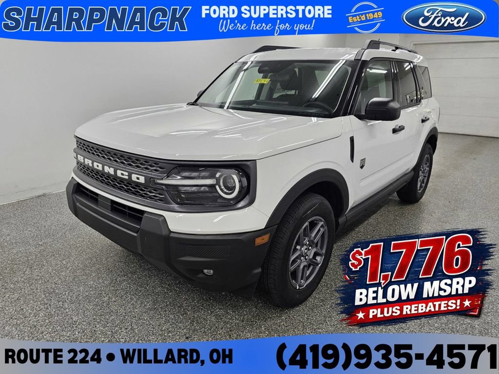 New 2025 Ford Bronco Sport Big Bend w/ Convenience Package AWD/4WD video 1