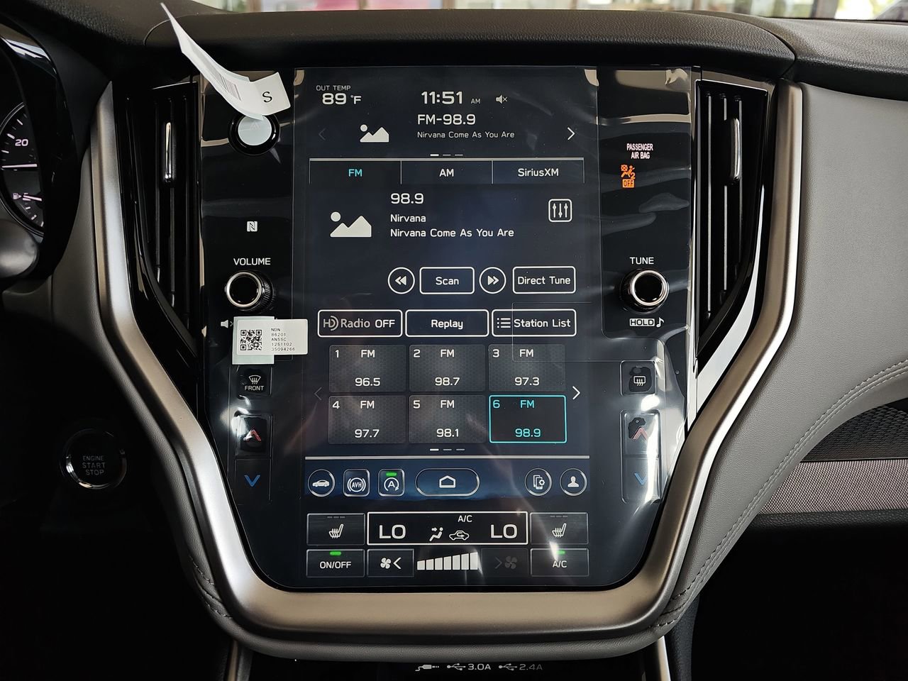 Certified 2025 Subaru Legacy Premium w/ Popular Package #1A image 24