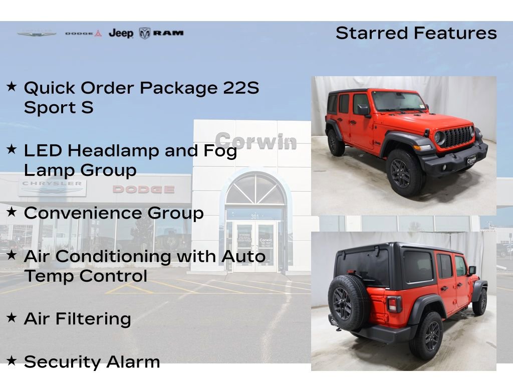 New 2026 Jeep Wrangler Sport S image 10