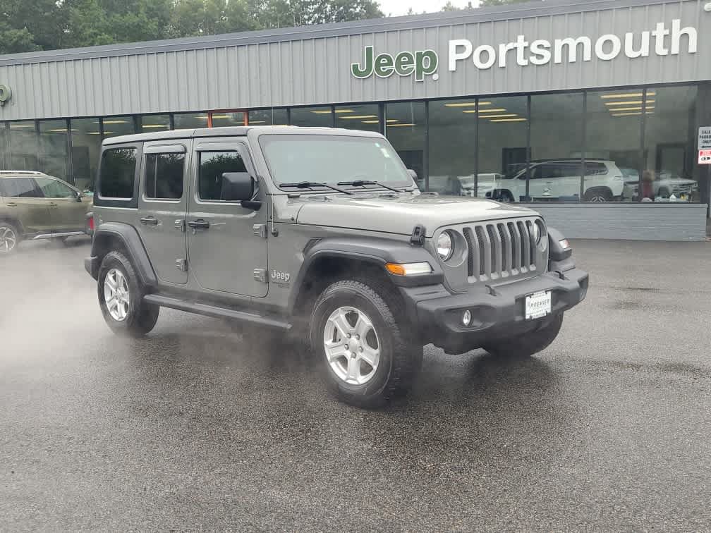Used 2020 Jeep Wrangler Unlimited Sport S AWD/4WD image 2