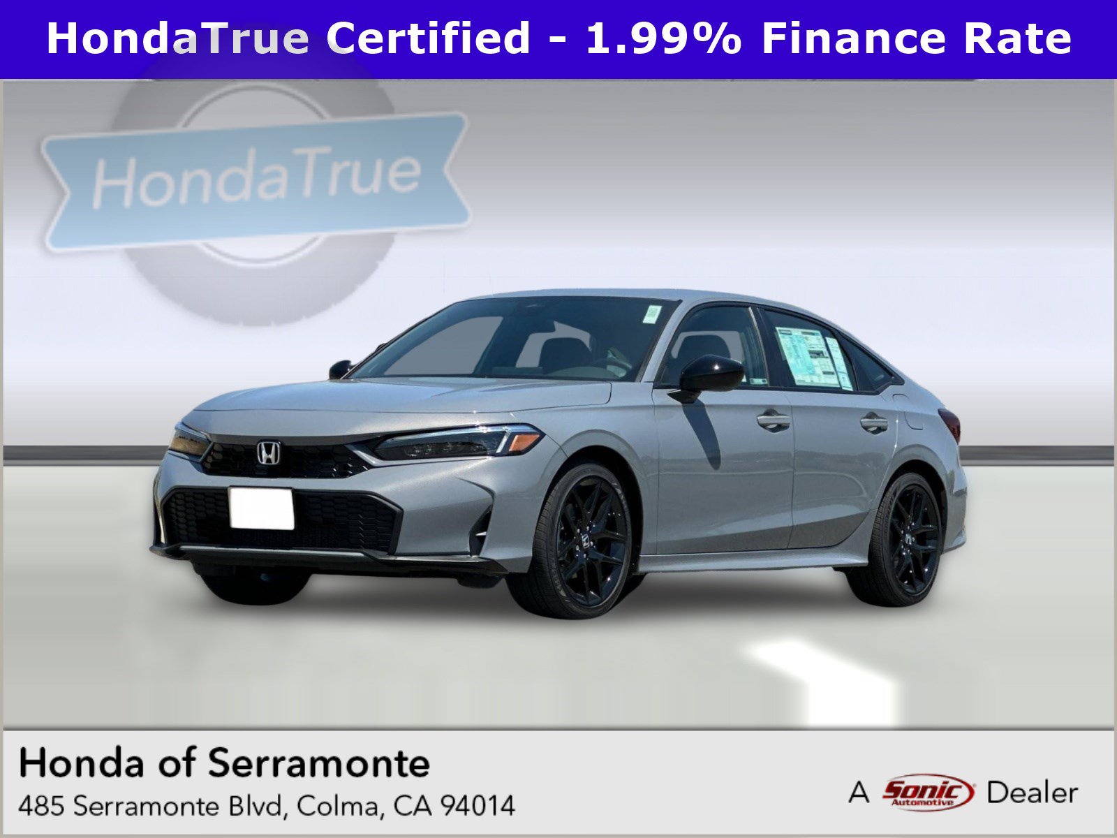 Certified 2026 Honda Civic FWD Hybrid Sedan