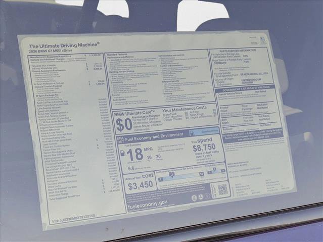 New 2026 BMW X7 M60i image 18