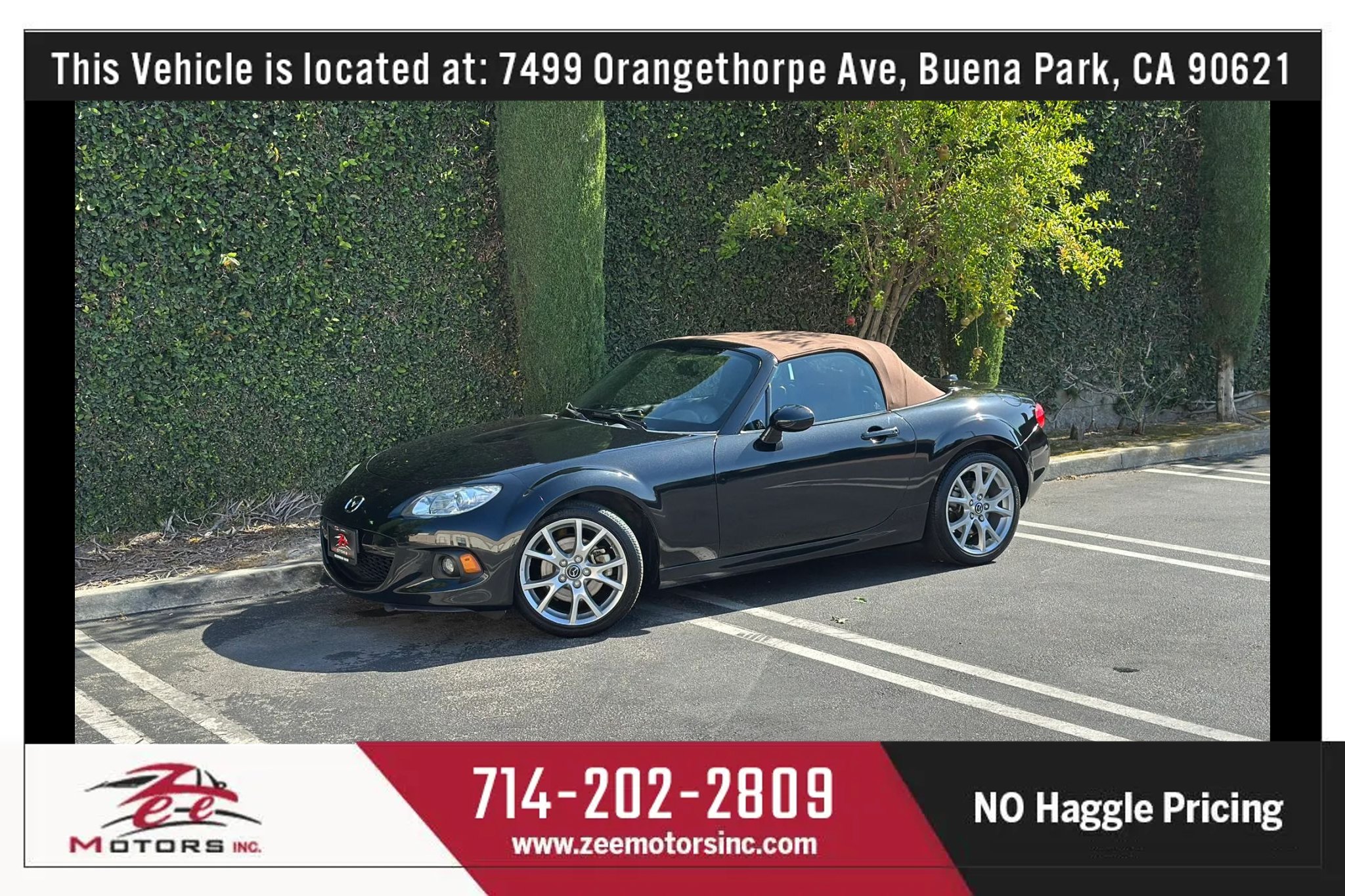Used 2015 MAZDA MX-5 Miata Grand Touring w/ Premium Package RWD image 14