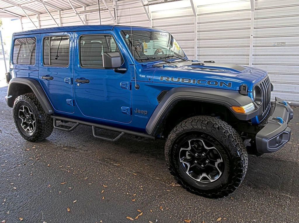 Used 2022 Jeep Wrangler Unlimited Rubicon 4xe w/ Safety Group
