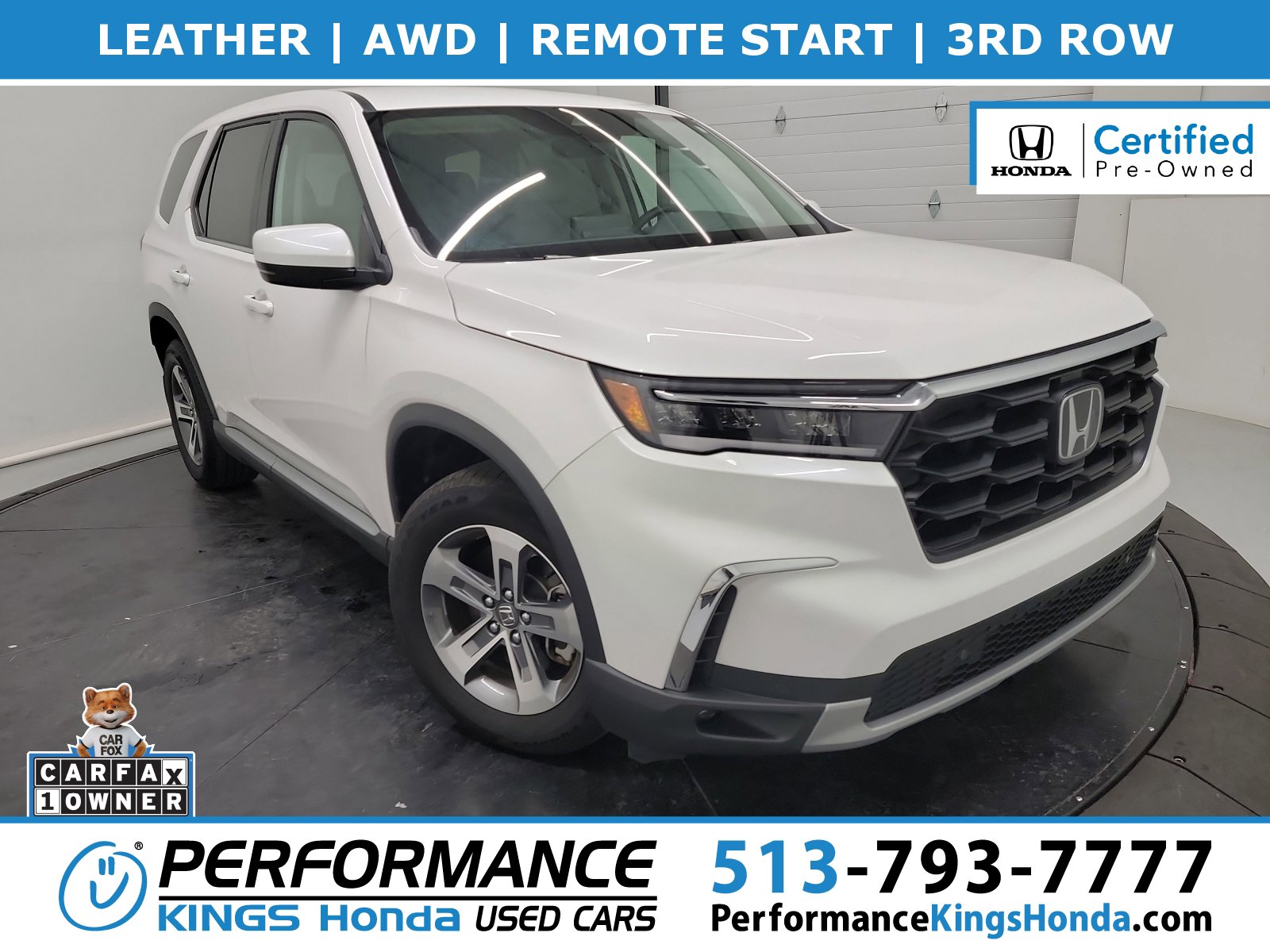 Certified 2025 Honda Pilot EX-L