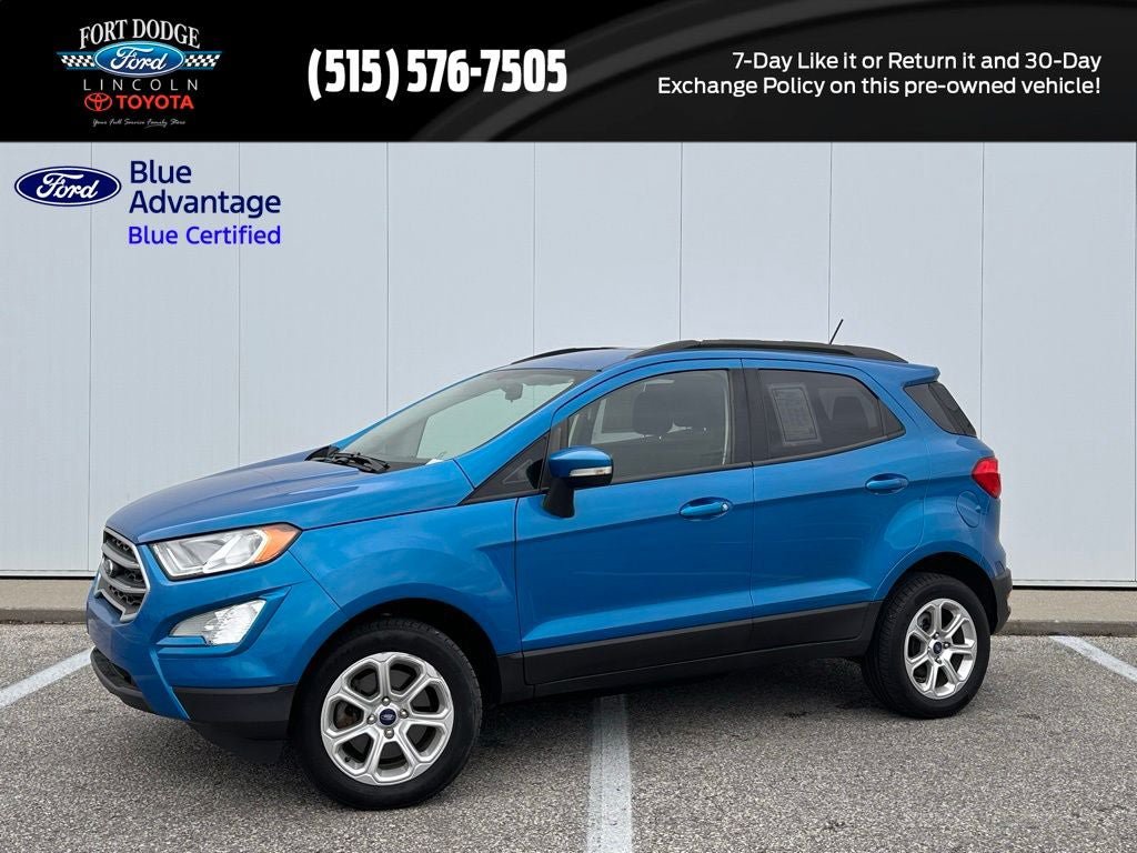 Certified 2019 Ford EcoSport SE w/ SE Convenience Package