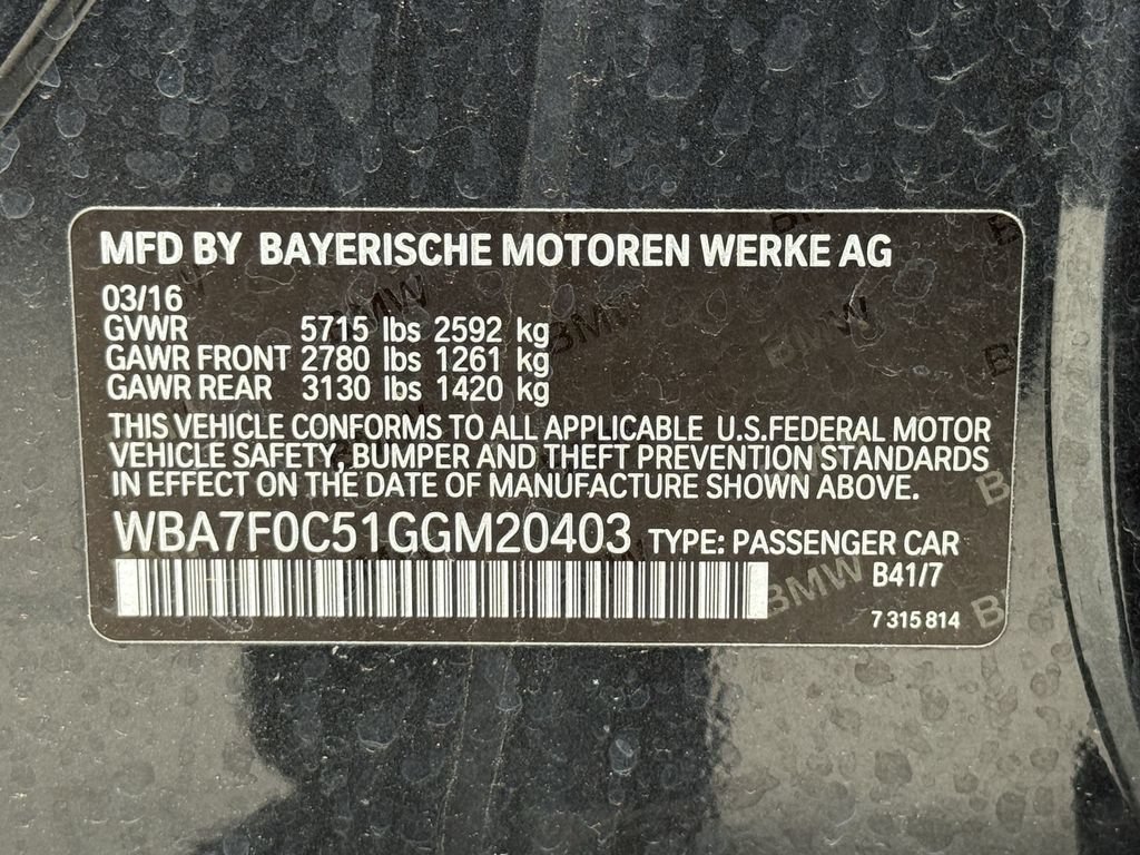 Used 2016 BMW 750i RWD image 12