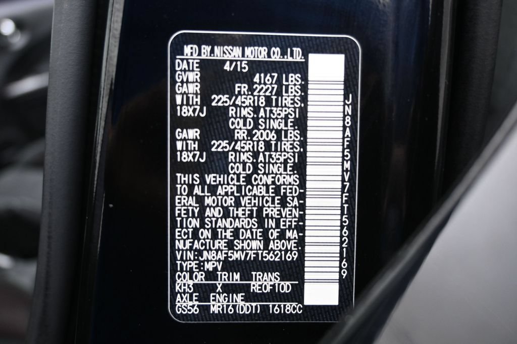 Used 2015 Nissan Juke NISMO AWD/4WD image 14